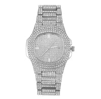 MONTRE PRESIDENT DATE ICE - ARGENT