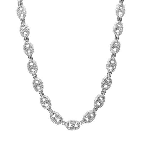 COLLIER COFFEE ICY - ARGENT